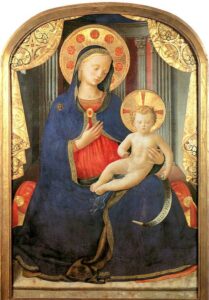 Madonna and Child by Fra Angelico, hand-painted oil painting reproduction