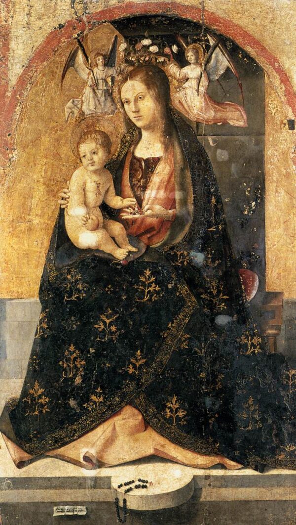 Madonna and Child by Antonello da Messina, hand-painted oil painting reproduction