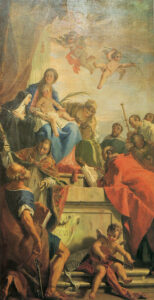Madonna and Child with Saints by Sebastiano Ricci, hand-painted oil painting reproduction