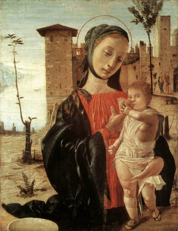 Madonna del Latte by Bramantino, hand-painted oil painting reproduction