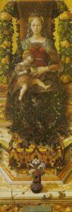 Madonna of the Taper by Carlo Crivelli, hand-painted oil painting reproduction