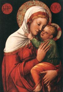 Madonna with Child by Jacopo Bellini, hand-painted oil painting reproduction