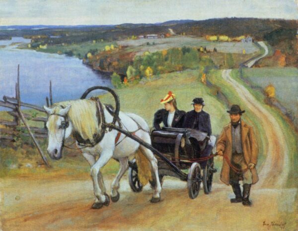 Maessa by Eero Järnefelt, hand-painted oil painting reproduction