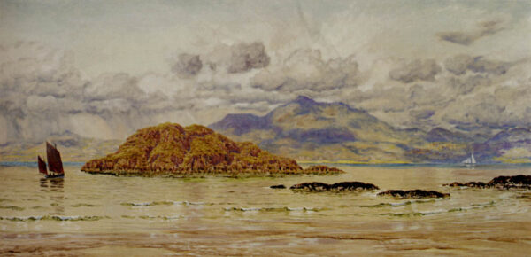 Maiden Island by John Brett, hand-painted oil painting reproduction