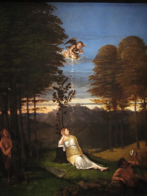 Maiden’s Dream by Lorenzo Lotto, hand-painted oil painting reproduction