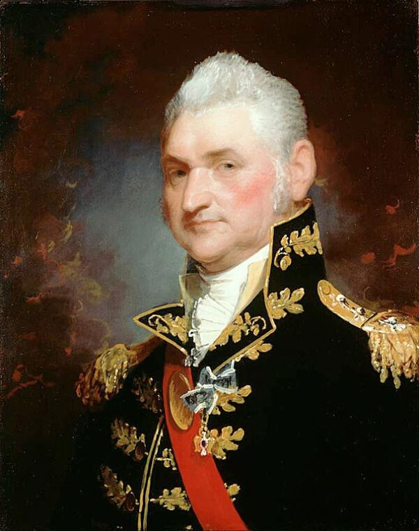 Major-General Henry Dearborn by Gilbert Stuart, hand-painted oil painting reproduction