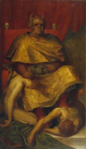 Mammon by George Frederic Watts, hand-painted oil painting reproduction