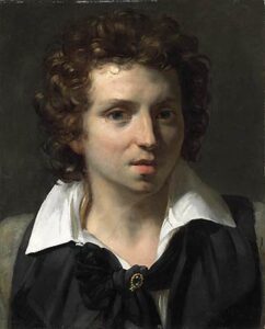 Portrait of a Young Man by Théodore Géricault, hand-painted oil painting reproduction