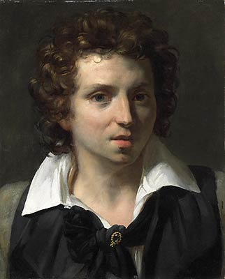 Portrait of a Young Man by Théodore Géricault, hand-painted oil reproduction