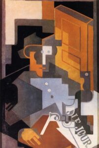 Man from Touraine by Juan Gris, hand-painted oil painting reproduction