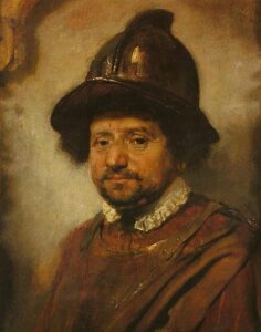 Man in a Helmet by Carel Fabritius, hand-painted oil painting reproduction