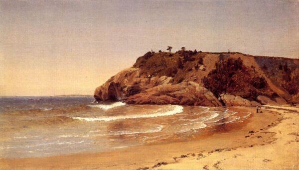 Manchester Beach by Sanford Robinson Gifford, hand-painted oil painting reproduction