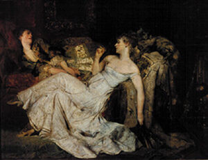 Marble Hearts by Hans Makart, hand-painted oil painting reproduction
