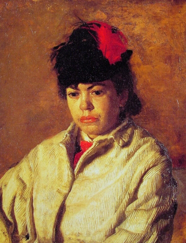 Margaret in Skating Costume by Thomas Eakins, hand-painted oil painting reproduction
