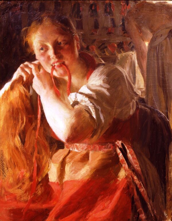 Margit by Anders Zorn, hand-painted oil painting reproduction