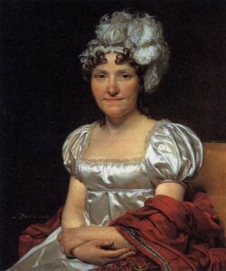 Marguerite-Charlotte David by Jacques-Louis David, hand-painted oil painting reproduction