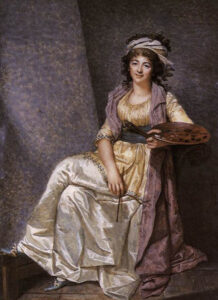 Marguerite Gerard 1793 by François Dumont, hand-painted oil painting reproduction