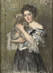 Maria Catharina Josephine Jordan by George Hendrik Breitner, hand-painted oil painting reproduction