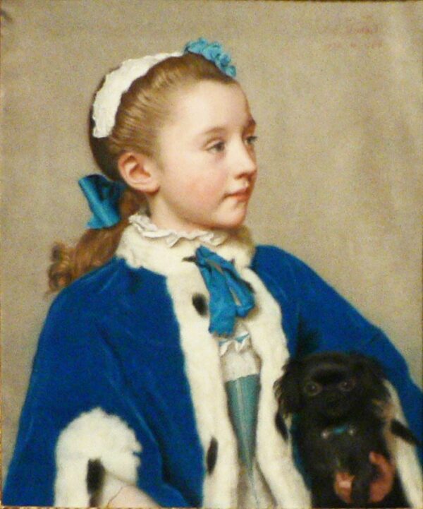 Maria Frederike van Reede-Athlone by Jean-Étienne Liotard, hand-painted oil painting reproduction