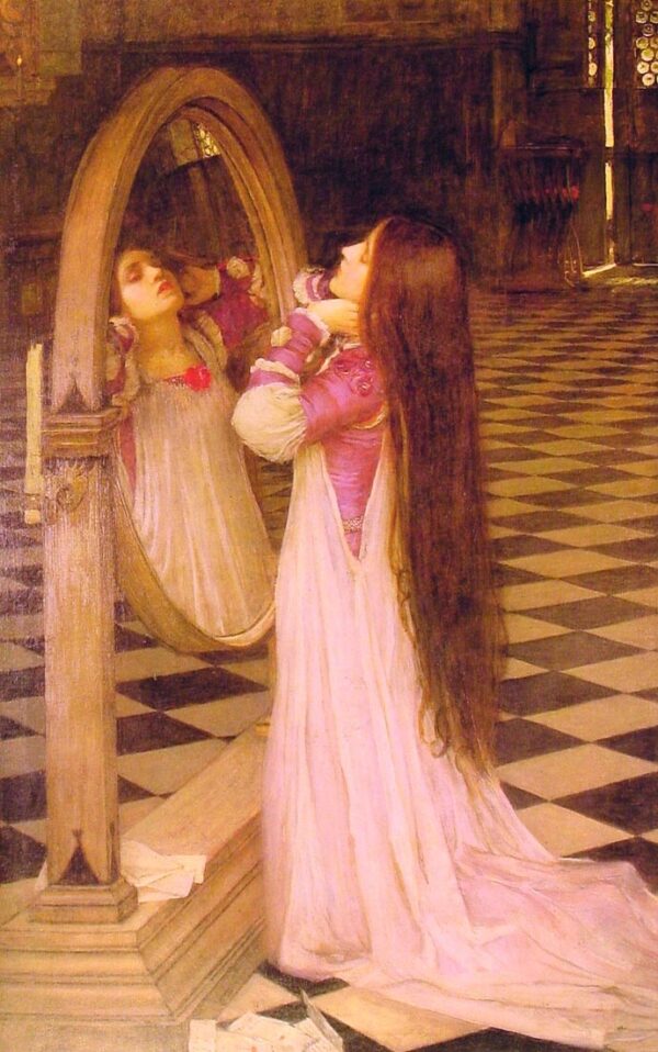 Mariana in the South by John William Waterhouse, hand-painted oil painting reproduction
