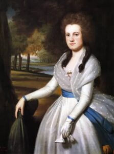 Mariann Wolcott 1789 by Ralph Earl, hand-painted oil painting reproduction