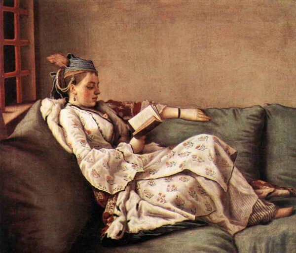 Marie Adalaide by Jean-Étienne Liotard, hand-painted oil painting reproduction