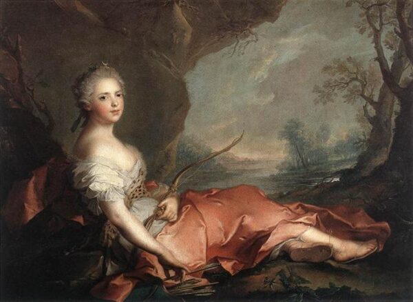 Marie Adelaide by Jean-Marc Nattier, hand-painted oil painting reproduction