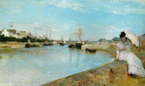 Marine by Berthe Morisot, hand-painted oil painting reproduction