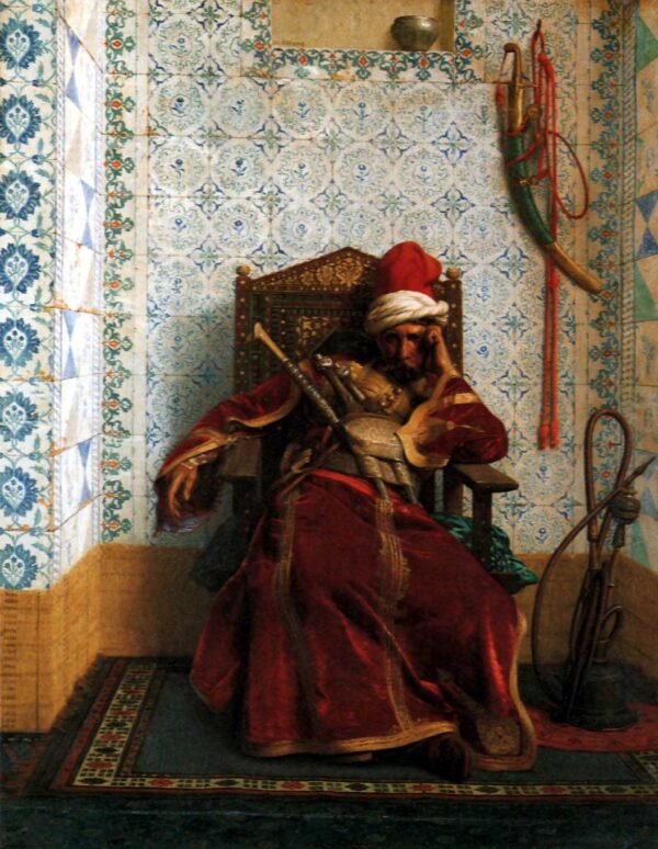 Markos Botsaris by Jean-Léon Gérôme, hand-painted oil painting reproduction