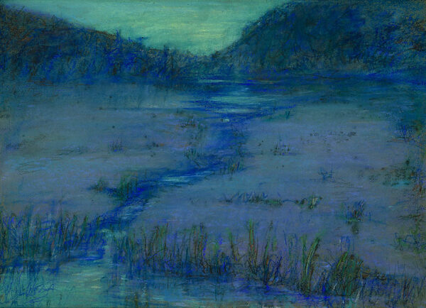 Marshlands at Sundown by Alice Pike Barney, hand-painted oil painting reproduction