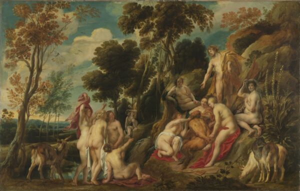Marsyas Ill-Treated by the Muses by Jacob Jordaens, hand-painted oil painting reproduction