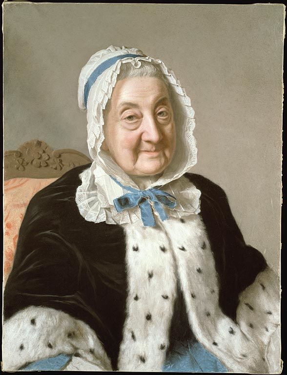 Marthe Marie Tronchin by Jean-Étienne Liotard, hand-painted oil reproduction