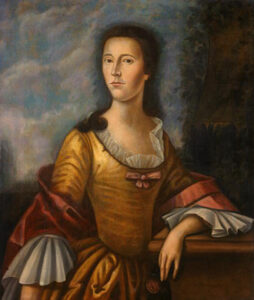 Mary Bethel Boude by Benjamin West, hand-painted oil painting reproduction