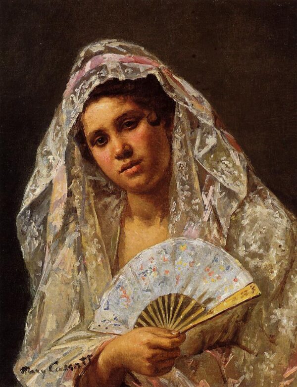 A Seville Belle by Mary Cassatt, hand-painted oil painting reproduction