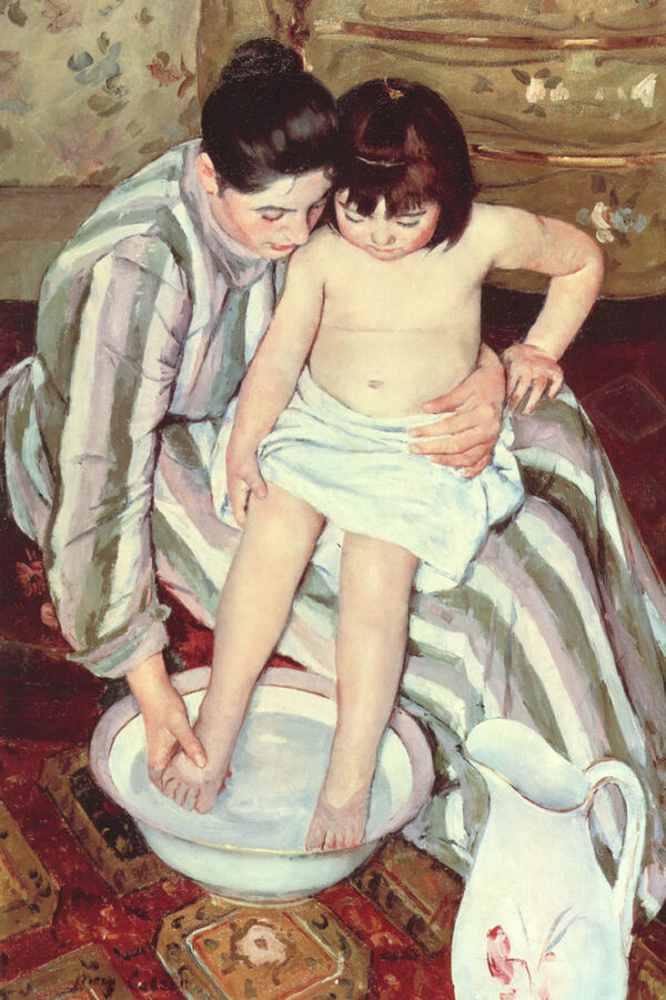 The Bath by Mary Cassatt, hand-painted oil painting reproduction