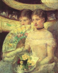 The Loge by Mary Cassatt, hand-painted oil painting reproduction