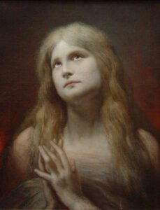 Mary Magdalene by Gabriel Cornelius Ritter von Max, hand-painted oil painting reproduction