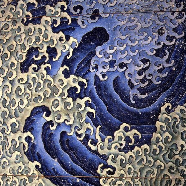Masculine Wave by Katsushika Hokusai, hand-painted oil painting reproduction