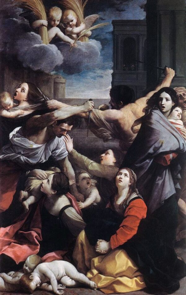 Massacre of the Innocents by Guido Reni, hand-painted oil painting reproduction