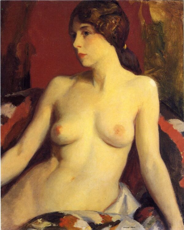 Mata Moana by Robert Henri, hand-painted oil painting reproduction