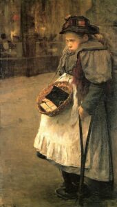 Matches Girl by Floris Arntzenius, hand-painted oil painting reproduction