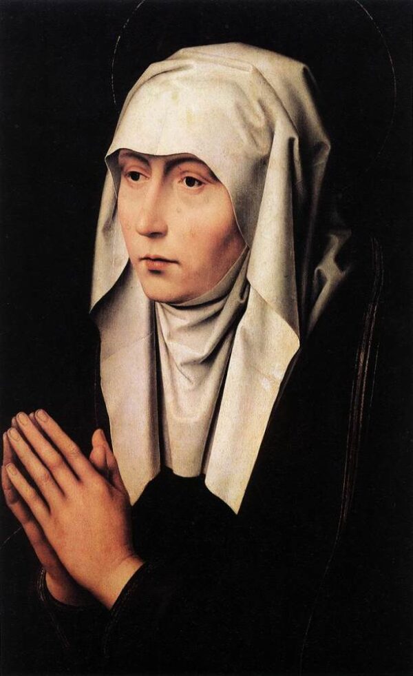 Mater Dolorosa by Hans Memling, hand-painted oil painting reproduction