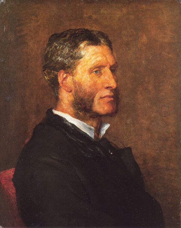 Matthew Arnold by George Frederic Watts, hand-painted oil painting reproduction