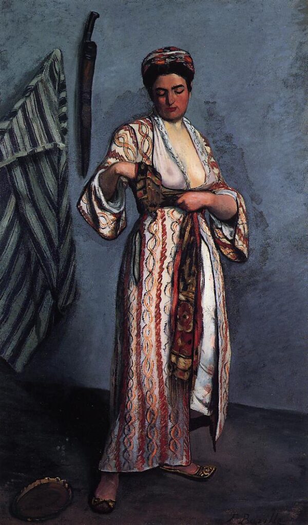Mauresque by Jean Frédéric Bazille, hand-painted oil painting reproduction