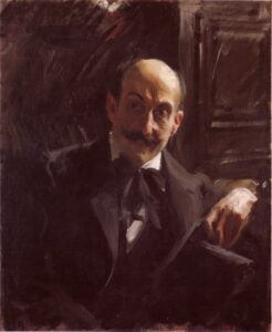 Max Liebermann by Anders Zorn, hand-painted oil painting reproduction