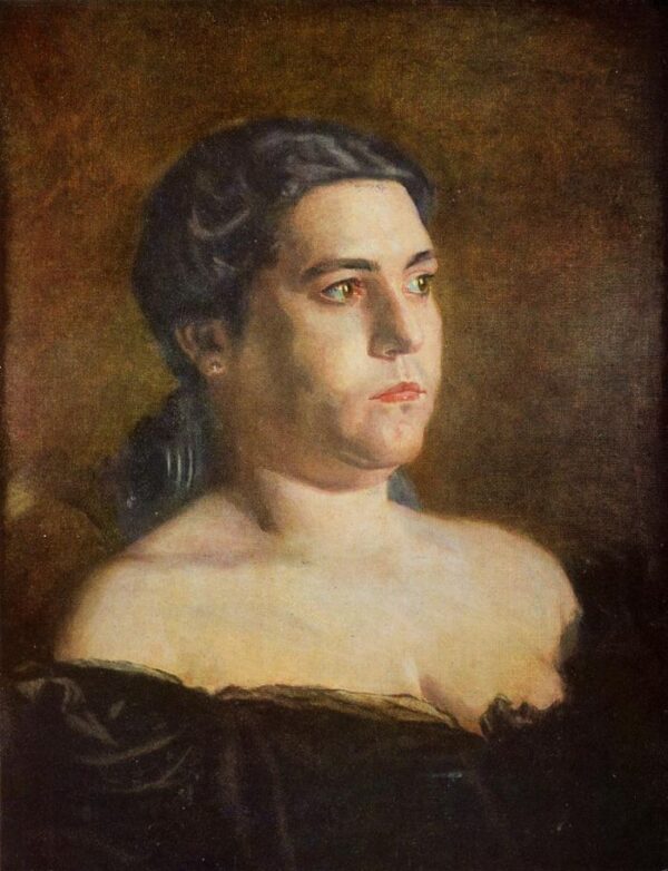 Maybelle by Thomas Eakins, hand-painted oil painting reproduction