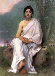 Meditation by Leon Bazile Perrault, hand-painted oil painting reproduction