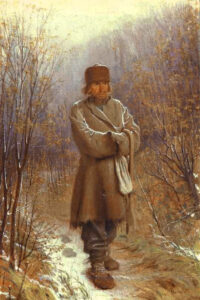 Meditator by Ivan Nikolaevich Kramskoy, hand-painted oil painting reproduction