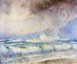 Meeting of the Seas by Emil Carlsen, hand-painted oil painting reproduction