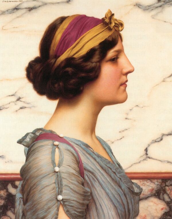 Megilla by John William Godward, hand-painted oil painting reproduction